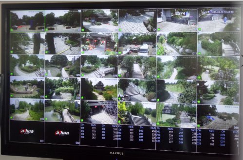 景区公园视频监控方案：上海韩湘水博园视频监控系统